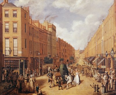 Upper Lisson Street near Paddington, c.1837 by English School